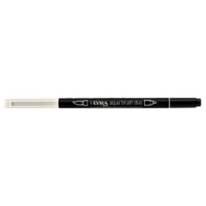 Pennarello doppia punta Aqua Brush Duo Lyra Colore: grigio chiaro caldo