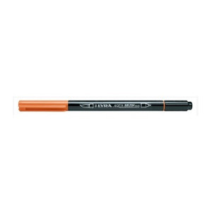 Pennarello doppia punta Aqua Brush Duo Lyra Colore: Ocra Bruciata
