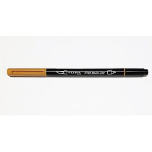 Pennarello doppia punta Aqua Brush Duo Lyra Colore: Ocra Bruno