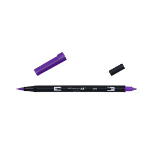 Pennarello Dual Brush ABT Tombow Koh-I-Noor colore Viola