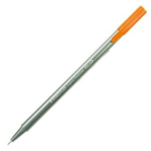 Penne Staedtler triplus Fineliner 0,3mm arancione