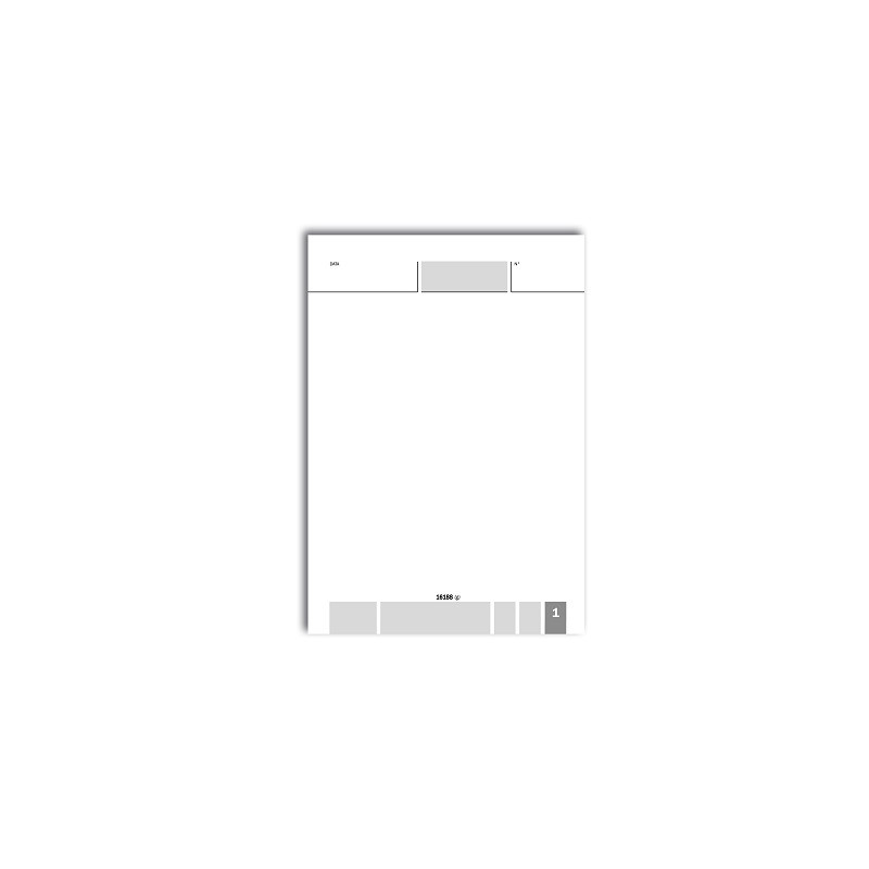 Blocco Buoni comande 3c bianche  (offerta)