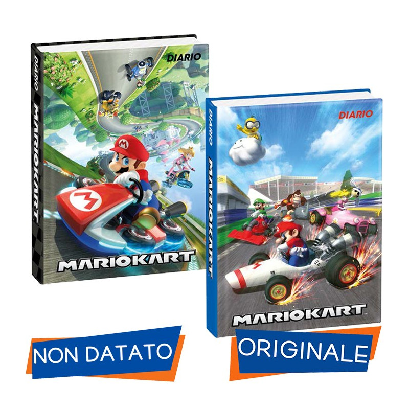 Diario agenda super MarioKart Mario Bross standard