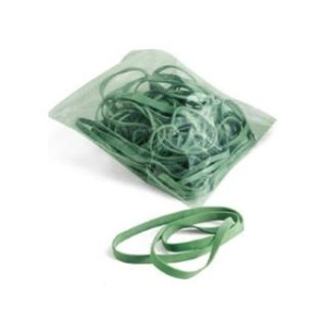 Elastici a fettuccia verde assortiti 100gr