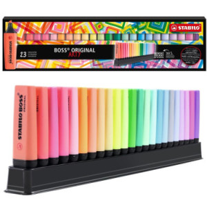 Evidenziatori Stabilo Boss 23 colori original