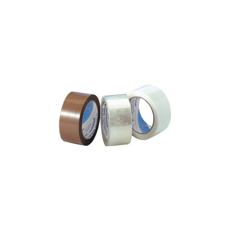Nastro adesivo 50x66 da imballaggio avana PPL acrilico silenziato