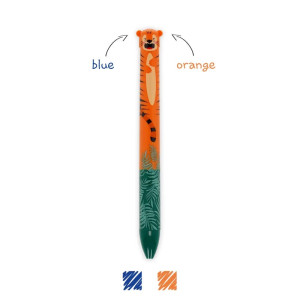 Penna  two-color ballpoint pen tiger Legami
