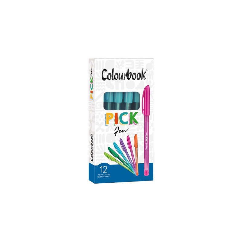 Penna a sfera nera Colourbook