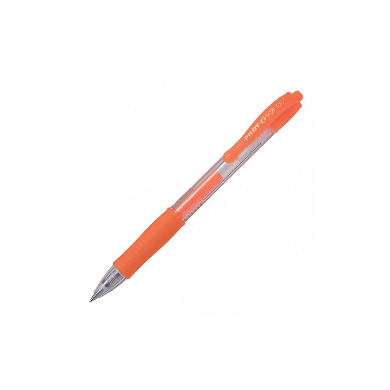 Penna Pilot G2 orange neon