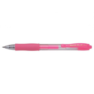 Penna Pilot G2 rosa neon