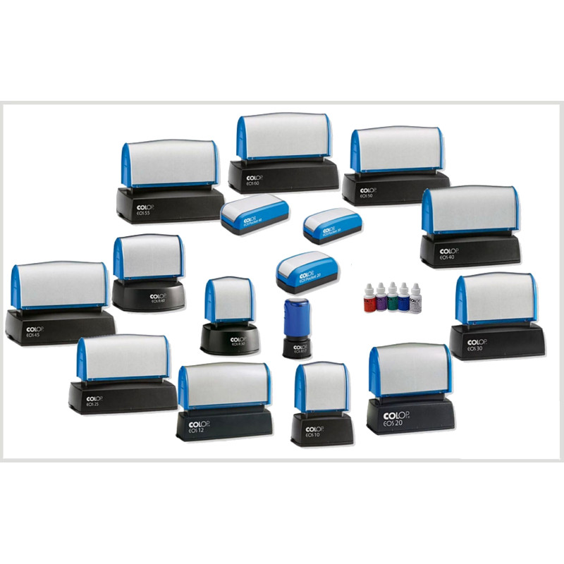 timbro colop EOS 30 automatico digitale 18x51 mm