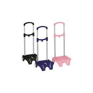 Trolley porta zaino in ABS rosa NIJI