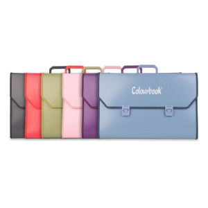 Valigetta cartella in ppl Colourbook  wild 26x39 CON tracolla