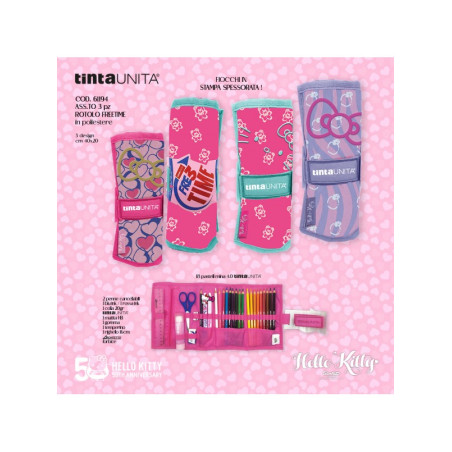 Astuccio a rotolo TINTAUNITA Hello Kitty 50th anniversary