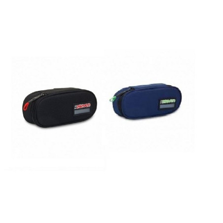 Astuccio bustina organizzato Seven round plus FREETHINK UNISEX blu / nero  (19,90)