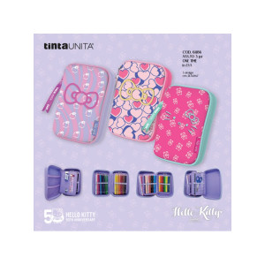Astuccio one time rigido TINTAUNITA Hello Kitty 50th anniversary