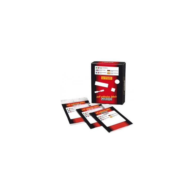 Etichette in busta 10 ff 56x16 160 etichette in totale