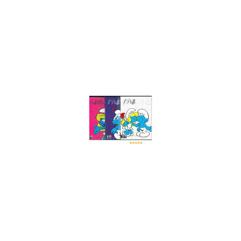 Maxi quaderno  I Puffi rig. A (1 e 2 elem.)