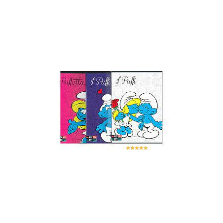 Maxi quaderno  I Puffi rig. A (1 e 2 elem.)