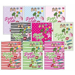 Maxi quaderno colourbook Pura vida 18 1 rigo