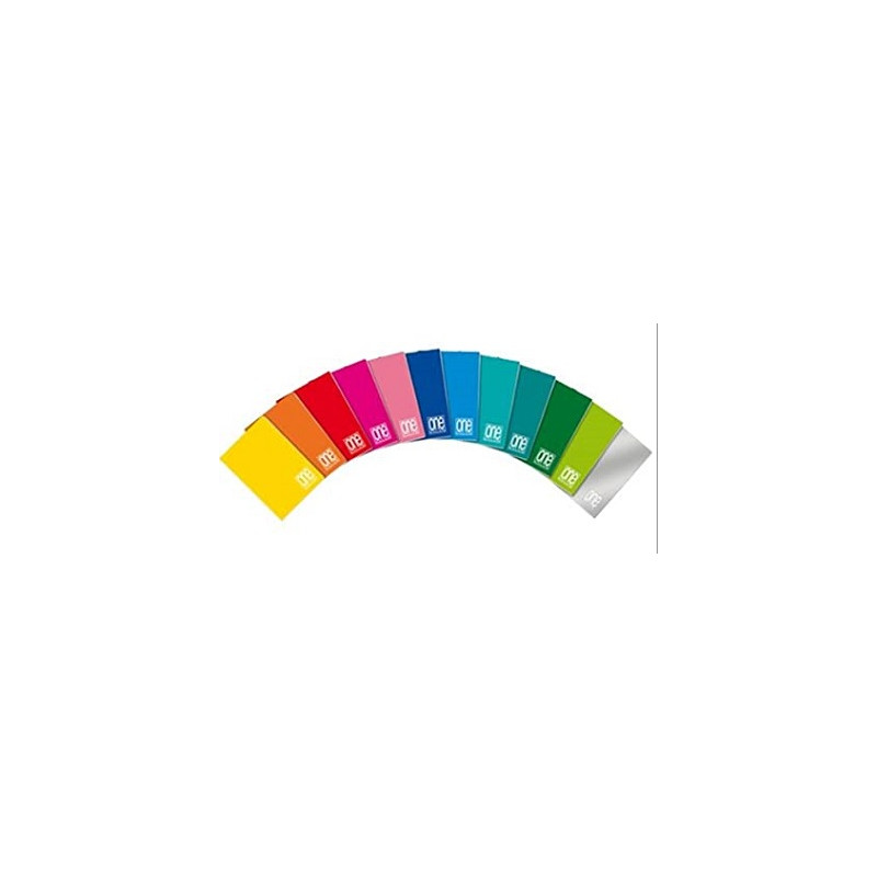 Maxi quaderno One Color 24fg / 48pg 100gr - rigo C