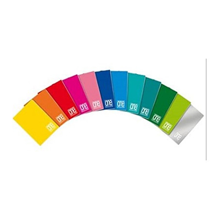 Maxi quaderno One Color 24fg / 48pg 100gr - rigo C
