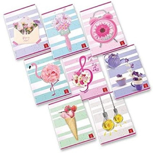 Maxi quaderno Pigna Floral Fancy 48fg / 96pg - rigo 5mm