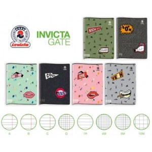Maxi quaderno Seven Invicta assortiti - rigo C