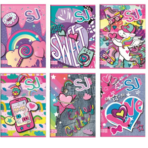 Maxi quaderno Seven SJ GANG Girl rigatura Quadretti 4 e 5 elementare (€2,50)