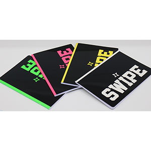Maxi quaderno SWIPE Color 120pg / 60fg - rigo A