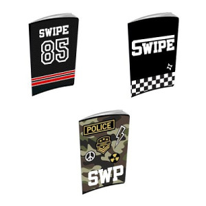 Maxi quaderno SWIPE Fashion boy 120pg / 60fg - rigo Q