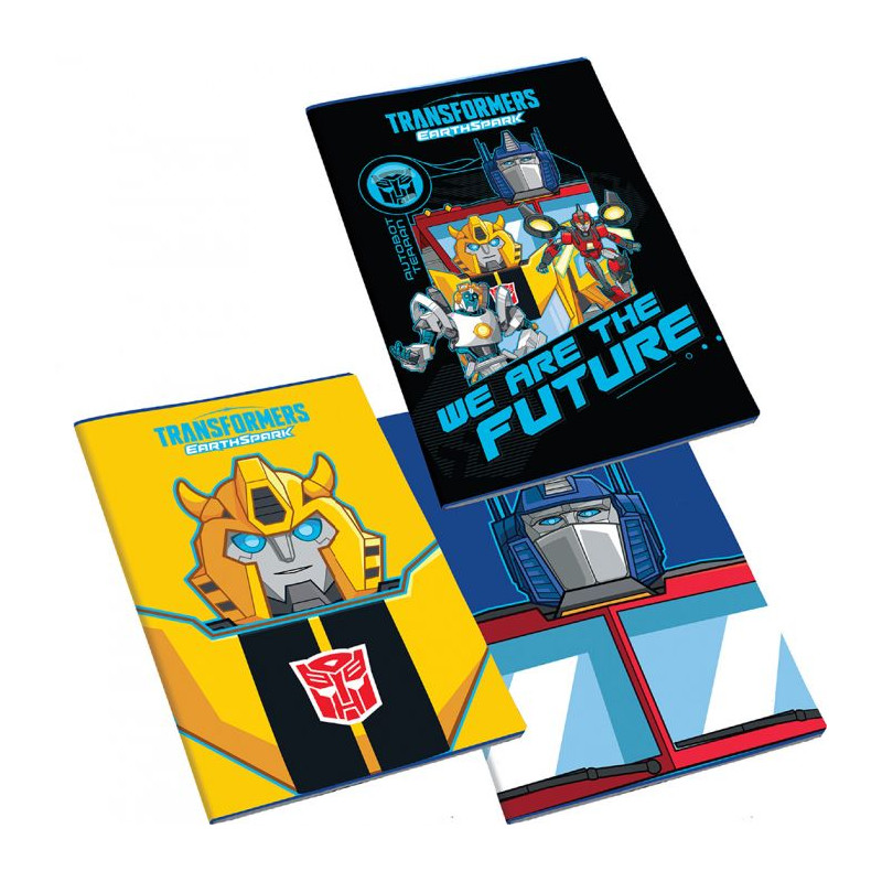 Maxi quaderno Transformers rig 10mm
