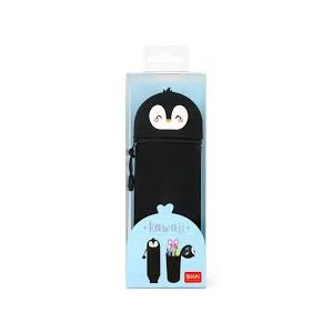 Astuccio 2 in 1 Morbido Silicone - Kawaii Legami - Penguin