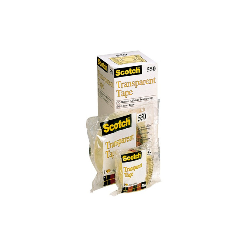 Nastro adesivo 19x66 8pz 550 3M PPL
