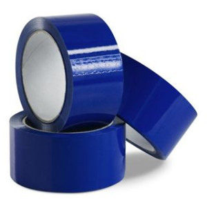 Nastro adesivo 50x66 da imballaggio blu