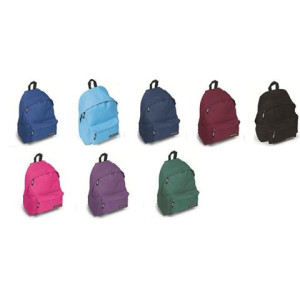 OFFERTA Zaino monotinta americano Grigio chiaro 30X40X15 cm 10LT