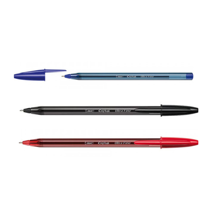 Penna Bic cristal exact rossa ultra fine