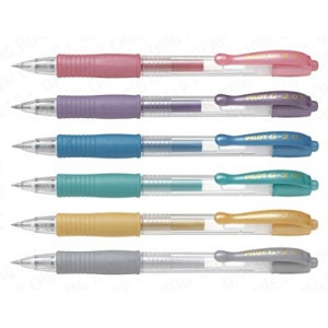 Penna Pilot G2 Metallic Rosa