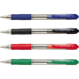 Penna Pilot Super Grip Medium blu