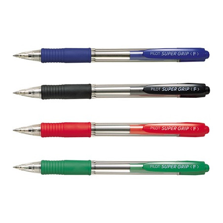 Penna Pilot Super Grip Medium blu