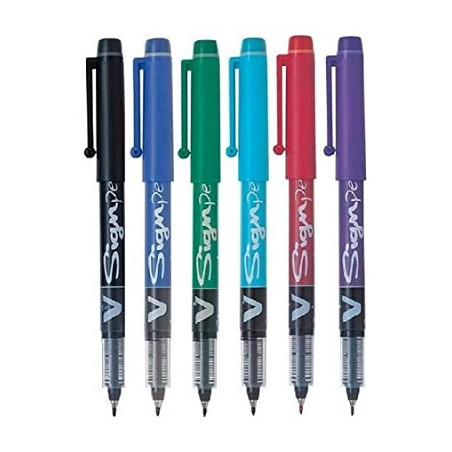 Penna Pilot V Signpen 2mm Nero
