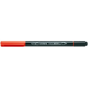 Pennarello doppia punta Aqua Brush Duo Lyra Colore: Carminio scuro