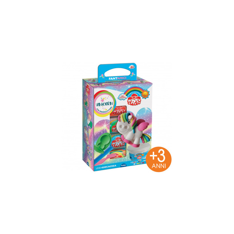 Plastilina Didò FILA Pasta da modellare Giocacrea Fantamici UNICORN