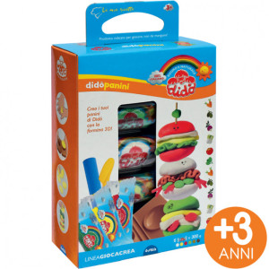 Plastilina Didò FILA Pasta da modellare Giocacrea PANINI