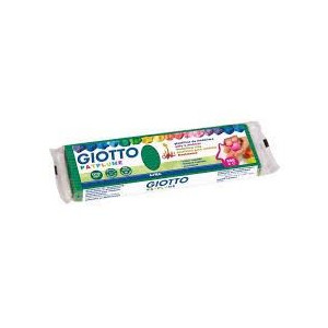 Plastilina giotto patplume Verde 350gr