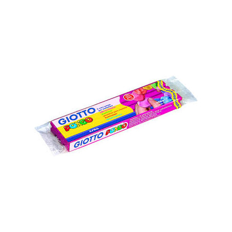 Plastilina giotto pongo magenta da 450gr