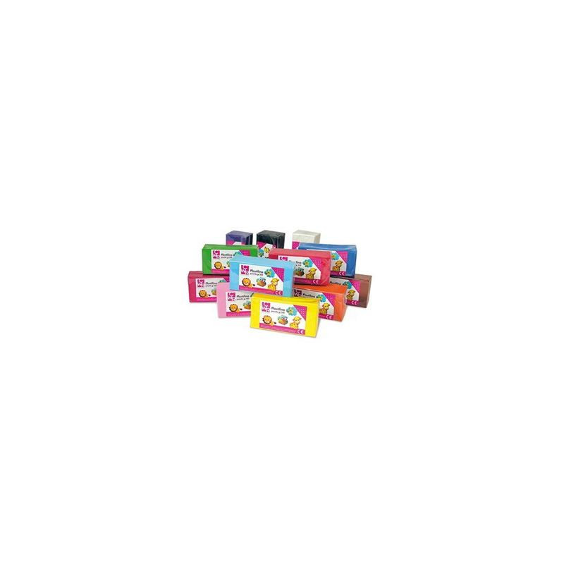 Plastilina in panetto Bianco 500gr