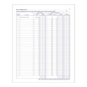 Registro corrispondenza arrivo-partenza 400pg