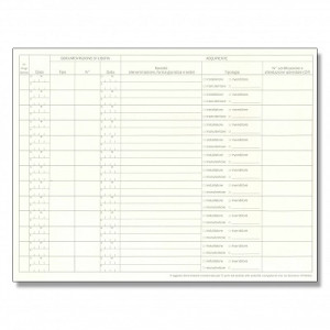 Registro movimentazione gas fluorurati 23pg. num. 24,5x31