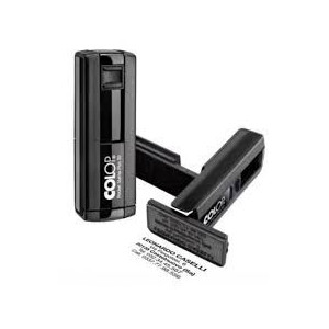 Timbro colop pocket stamp plus 30 47x18